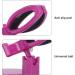 HUSHUI Anti-Spill Nail Polish Holder Gel Nail Accessory Tool Clamp Convenient Nail Polish Bottle Holder for Nail Art (Purple) - Buy Online on GoSupps.com