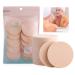 24 pieces make-up sponge face puff washable portable round sponge puff for application bb cream liquid foundation cream foundation loose powder wet and dry dual use