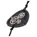 Beaupretty Halloween Eye Mask prom props gear clock decoration eye mask single eye mask eye patch Masquerade eye mask Decor Blindfold halloween apparel Eye Mask Halloween M Black