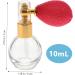 WOFASHPURET Empty Bottle Travel Filling Dispenser Glass - Buy Online on GoSupps.com