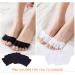 Exceart Couples Invisible Sports Yoga Socks - Open Toe Non-Wound Pilates & Ballet Dance Protection - White - Buy Online on GoSupps.com