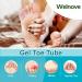 Welnove Gel Toe Protectors - 8 PCS Small + 8 PCS XS Silicone Toe Sleeves for Corns, Blisters, and Calluses - Toe Cushions for Friction Reduction and Injury Protection - Buy Online on GoSupps.com