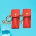 Lipstick Keychain Holder | Lip Balm Keychain | 2pcs Red Pouch Bags for Women | Purse Storage Solutions - Buy Online on GoSupps.com