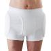 AirX Men s Hip Protector Briefs Fall Injury Prevention Hip Support for Elderly Seniors Breathable Skin-Friendly and Comfortable (Large 40-48 inches) White Large - 40-48 inch