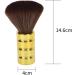 Neck Brush Neck Brush Barber Neck Duster Brush Soft Gentle Electroplating Process Professional Skin Cleansing Brush(Gold) - Buy Online on GoSupps.com
