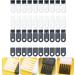 Beaupretty 40th Cleaning Brush for Hair Clipper & Keyboard - Electronic Shaving Brush for Electric Shaver - White & Black 5x2cm - Buy Online on GoSupps.com