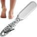 Foot File Callus Remover | 2-in-1 Foot Scraper Dead Skin Remover | Dead Skin Removal Professional Scrubber Callus Remover Multi Purpose Pedicure Tools Transparent Gray - Buy Online on GoSupps.com