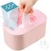 Baby Wipes Dispenser Wet Wipe Warmer for Babies Adjustable 40 -60 USB Powered Wipes Dispenser Box Portable