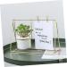 Milisten Ornament Wedding Centerpieces for Tables Greeting with Holder Decorations Office Flowerpot Household - Buy Online on GoSupps.com