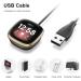 2 Pack Charger Cable for Fitbit Versa 4/3, Sense 2 Fitness Tracker | USB Charging Cable in 2 Sizes (3.3ft/1.64ft) | Soft & Durable Replacement - Buy Online on GoSupps.com