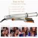 2-in-1 Electric Curling Iron & Straightener - Versatile Hair Styling Tool for Wet & Dry Use - Buy Online on GoSupps.com