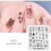 KADS Nail Stamping Plate Chinese Style Nail Art Stamp Template bamboo Lotus DIY Image Template Manicure Stamping Plate Stencil Tools (CN029) - Buy Online on GoSupps.com