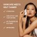 Nuda Hyaluronic Self Tanning Serum - Lightweight Gradual Tan & Hydrating Liquid Bronzer | Vegan Non-Transferring Antioxidants & Vitamin E | 30mL - Buy Online on GoSupps.com