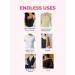 Extra Strong Fashion Dressing Tape - Invisible Double-Sided Body Tape (Pack of 18) | Skin & Fabric Friendly Adhesive for All-Day Use - Buy Online on GoSupps.com