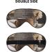 Sleep Mask Eye for Men & Women - Reusable Soft Blackout Eye Masks for Better Sleep Travel & Gifts - Inspirational Quotes - Buy Online on GoSupps.com