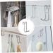 Alipis 1pc S-Hook Bird Feeder Hanger Plant Hangers Indoor S- Shaped Hook Double Door Hook Storage Bag Hook 12x6cm Silver - Buy Online on GoSupps.com