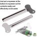 Stainless Steel Toothpaste Squeezer Tube Roller - 5 Pack Metal Presser for Hand Cream & More - Optimize Your Tubes! - Buy Online on GoSupps.com