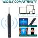 Smart Visual Ear Wax Removal Tool Camera | Wireless Ear Otoscope with LED | 1296P FHD | IP67 Waterproof | WiFi | 8 Ear Pick | for iPhone, iPad, Smart Phone - Buy Online on GoSupps.com
