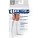 Truform Medical Compression Socks for Men & Women - 8-15 mmHg Ankle Length Low Cut White Medium | International Shipping Available - Buy Online on GoSupps.com