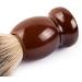 QSHAVE Handmade Pure Badger Hair Shaving Brush with Real Wood Base - Ideal for Wet Shave with Safety Razor or Double Edge Razor - Buy Online on GoSupps.com