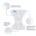 ALVABABY Pocket Newborn Cloth Diapers for Less Than 12pounds 6pcs + 12 Inserts 6SVB05 Snaps 6svb05 6 Count (Pack of 1) - Buy Online on GoSupps.com