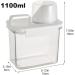 1100ml Laundry Detergent Dispenser Large Capacity Liquid Detergent Dispenser with Measuring Cup Washing Powder Container - Buy Online on GoSupps.com