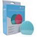 Mini Silicone Facial Cleansing Brush - FEITA Waterproof Silicon Face Cleaner and Electric Masager System for All Skin Types (Blue) - Buy Online on GoSupps.com