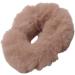 Topkids Accessories Super Fluffy Faux Fur Scrunchie Medium Size Scrunchie for Thick & Thin Hair for Women & Girls Pretty Hair Hair Tie Hair Bobbles Fluffy Scrunchies Ponytail Holder (Dusty Pink) - Buy Online on GoSupps.com