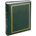 Classic 6x4 Photo Album - Easy to Fill Slip in Method & Book Bound Fotoalbum | Store 300 Pictures in a Traditional & Timeless Design Photograph Album | Gift Idea for Family & Friends 300 Pictures Green