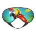 Parrots On Tree print Unisex Sleeping Eye Mask Soft Blocking Eye Mask Adjustable Strap Sleeping Face mask