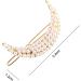 Elegant Hair Clips Pearl Moon-Shaped Barrettes Bobby Pin Hairpin for Ladies Women Girls Hair Clips Female Elegant Wedding Hair Accessories - Buy Online on GoSupps.com