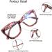 Women s Oversized Blue Light Reading Glasses | Spring Hinge Eyeglasses in Purple Pink & Tortoise - 1.25x - Buy Online on GoSupps.com