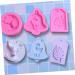 HAPINARY DIY Reindeer Candy Mold Chocolate Candy Molds Xmas Candy Cakesicles Mold Candles for Cake Christmas Candle Moulds Christmas Chocolate Molds Chocolate Silicone Molds 3D Gift Soap Violet 9.00X9.00X2.70CM - Buy Online on GoSupps.com