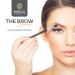 Parallel Products BROW Brush (2 Pack) - Premium Angled Eyebrow Brush for Powder, Cream, Gel, and Wax - Buy Online on GoSupps.com