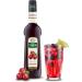 Mathieu Teisseire Cranberry Syrup for cocktail drinks with or without alcohol sodas teas lemonades 70cl bottle - Buy Online on GoSupps.com