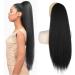 Ponytail Extensions 24 Inch Drawstring Ponytail Extension for Black Women Yaki Straight Ponytail Extension Synthetic Long Clip In Ponytail Hair Pieces for Women (Color : 4 Size : 24inches) 24inches 4 - Buy Online on GoSupps.com