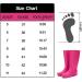 mysoft Women's Waterproof Knee High Rain Boots in Pink - Size 10 | Wellies Garden Footwear for All Weather - Buy Online on GoSupps.com