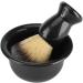 Oukens 3-Part Razor Brush Set - Shaving Brush Stand & Bowl for Men | Perfect Gift for Father's Day Birthdays & Valentine's Day - Buy Online on GoSupps.com