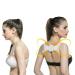 Adjustable Therapy Posture Corrector Shoulder Support Back Brace Posture Correction Back Support Shoulder Belt Massager Tool WHITE M - Buy Online on GoSupps.com