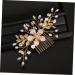 Beaupretty the pearl hair comb Bridal Flower Hair Comb Wedding Headpiece Wedding Flower Hair Comb bridal leaf flower hair crystal headpiece bride the flowers Metal flower Flowers - Buy Online on GoSupps.com