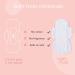 Nua XL Sanitary Pads for Heavy Flow - 320mm - Pack of 12 with Disposal Cover | Ultra Thin, Soft & Comfortable | Wider Back Design | Zero Toxins | Rash Free - Buy Online on GoSupps.com
