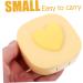Homsfou Exquisite Contact Lens Holder Case with Makeup Mirror | 7.00x6.80x2.50cm - Ideal for Cosmetic Lenses Sorted Colors & Perfect Travel Accessory - Buy Online on GoSupps.com