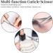 Brow Shaping Scissors & Silicone Lip Brushes - Beard & Nose Trimming Tools - Buy Online on GoSupps.com