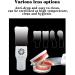 STMKB Dental Electronic Reflector - LED Mouth-Camera Endoscope with 4 Lenses Double-Sided Stainless Steel Easy Photo Capture - International Shipping Available - Buy Online on GoSupps.com