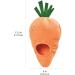 Amazon Basics Hide and Seek Squeaky Dog Plush Toy Rabbit and Carrot Orange and White 5 Count - Buy Online on GoSupps.com