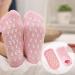 Buy Spa Socks - Reusable Cotton Gel Softening & Moisturizing Foot Care Tool | Pink Silicone Peeling Socks - Buy Online on GoSupps.com