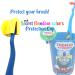 Thomas & Friends Happy Brushing Time Toothbrush Set for Kids - Soft Bristles, Protect Cover Cap, Rinsing Cup - Buy Online on GoSupps.com