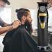 Hair Clippers metal beard trimmer USB Rechargeable Electric Beard Trimmer Barbers Hair Grooming Kit Black - Buy Online on GoSupps.com