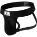 JOCKLAND Men's Wide Band Mesh Jock Strap - Black Medium | Athletic Supporter for Gym and Vasectomy - Buy Online on GoSupps.com