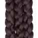 Tess 41 Jumbo Braids Extensions - 5pcs Synthetic Braiding Hair Dark Brown #4 - 165g Bundle Crochet Hair Extensions (100cm) - Buy Online on GoSupps.com